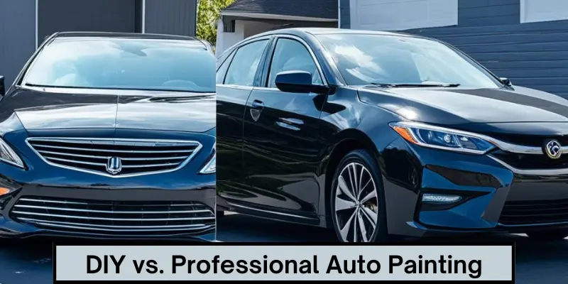 diy vs. professional auto painting