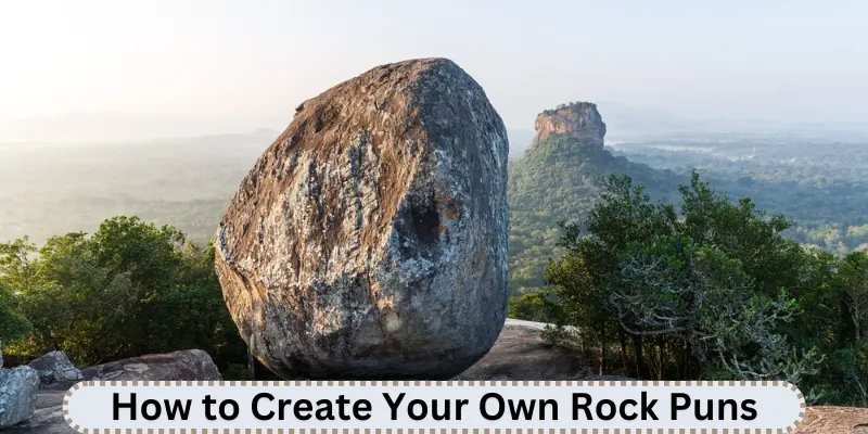 how to create your own rock puns