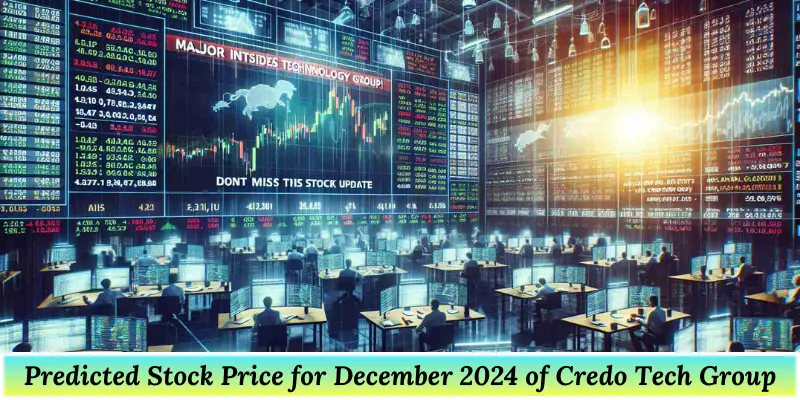 predicted stock price for december 2024 of credo tech Ggroup