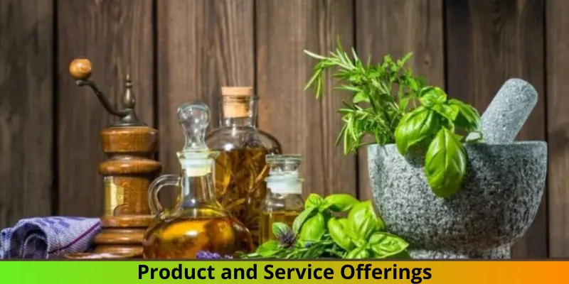 product and service offerings