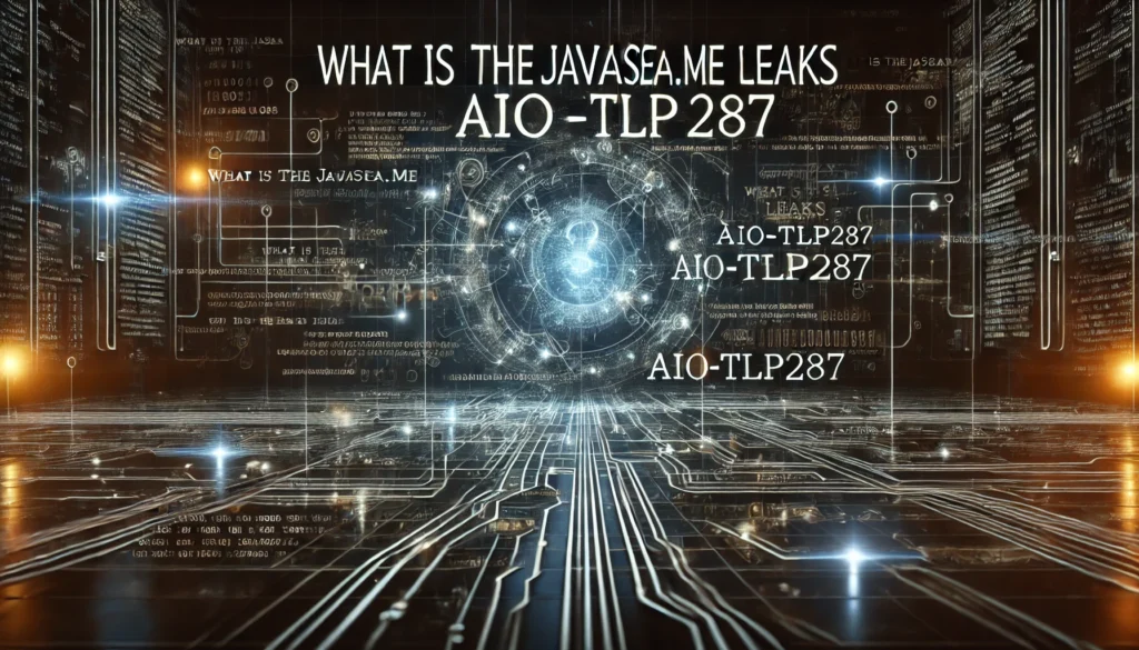 what is thejavasea.me leaks aio-tlp287